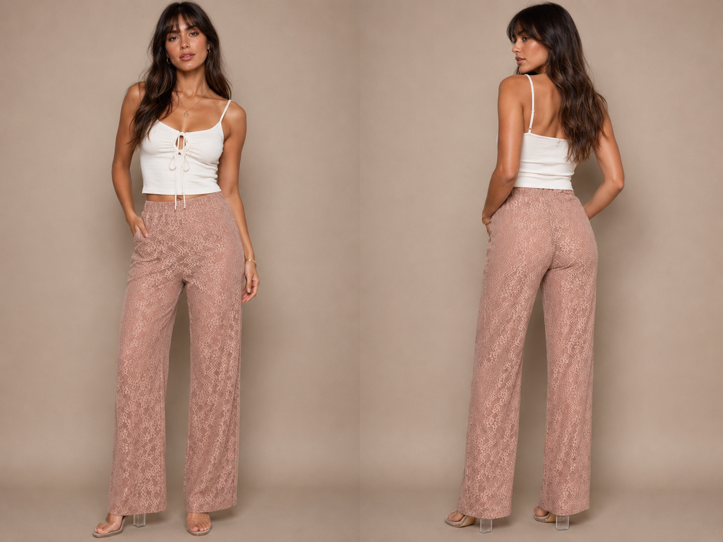 Pantalon de Encaje