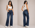 Jeans - Wide Leg Flare Blue